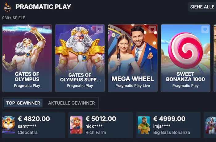 Monixbet Spellen online